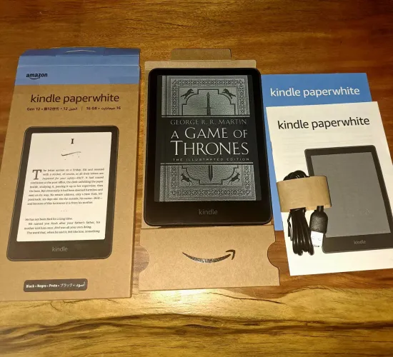 Kindle Paperwhite 12 Gen mais recente e rápido já lançado