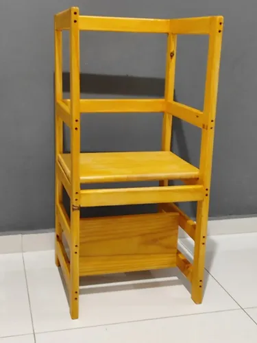 Torre de aprendizagem montessoriana 3 em 1