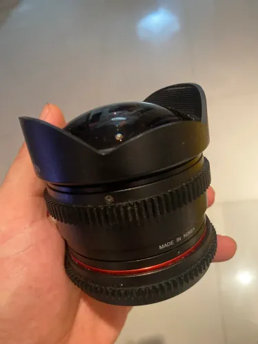 Lente fisheye cânon t3i