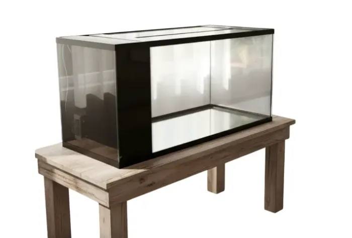 Aquário 100 Litros 65x35x45cm Vidro 6mm com Filtragem Sump Lateral Interno + bomba + midia