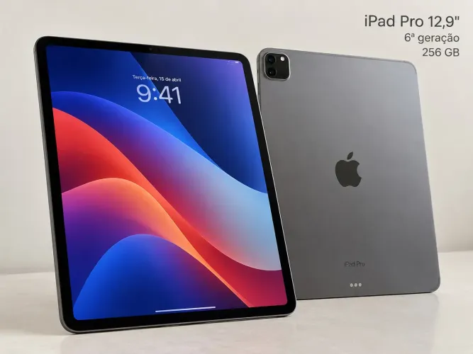 iPad Pro 12,9? 6ª Geração 256 GB Wi-Fi + Cellular