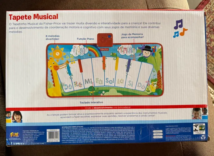 Tapete musical Fisher Price