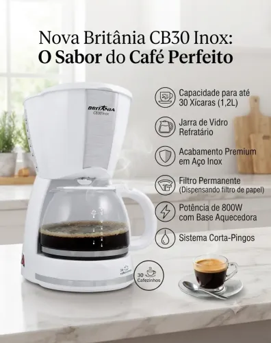 CAFETEIRA BRITÂNIA