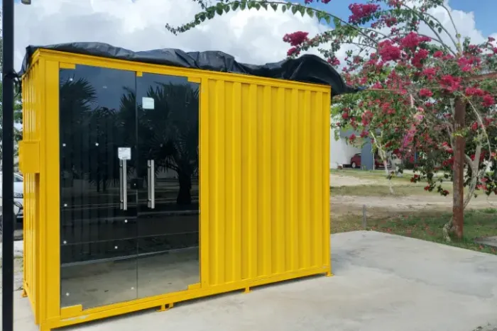 Container Escritório Novo Navegantes SC - Pintura Ind. Acoplável