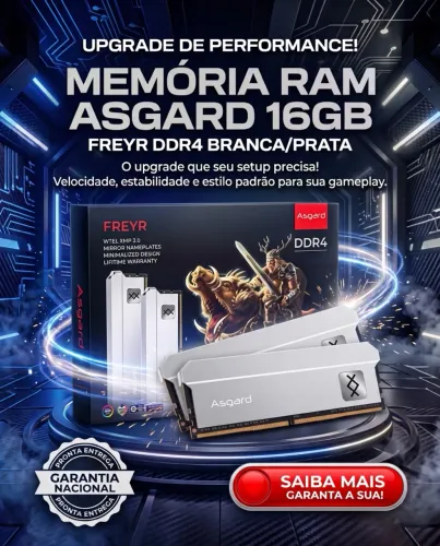 Memória RAM 16gb(1x) 3200mhz