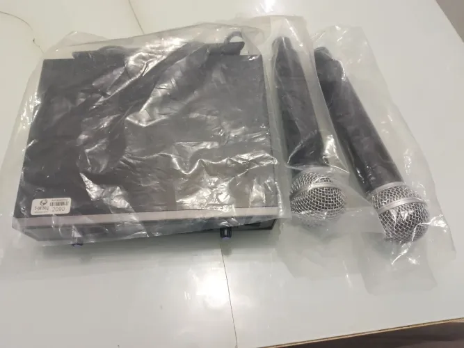 Microfone profissional sem fio até 1km