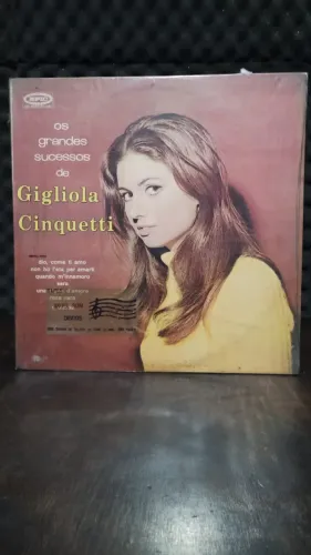 LP Vinil Os Grandes Sucessos de Gigliola Cinquetti 1974