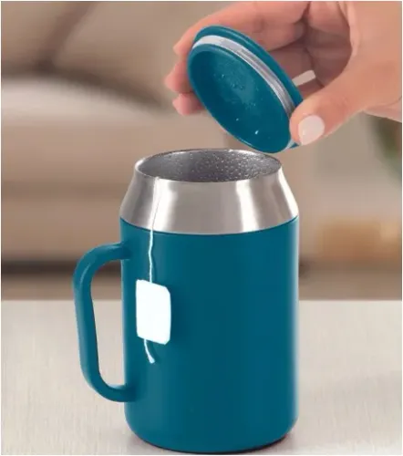 Tupperware® Caneca Térmica Inox com Tampa 400ml