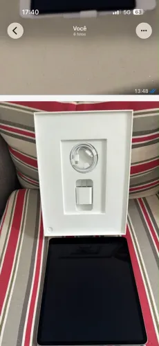 Vende se IPAD AIR 13 256 Gb zerado na caixa 11 meses de garantia direto pela Apple