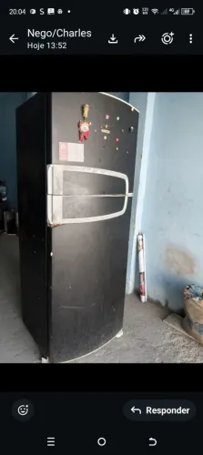 Geladeira duplex.