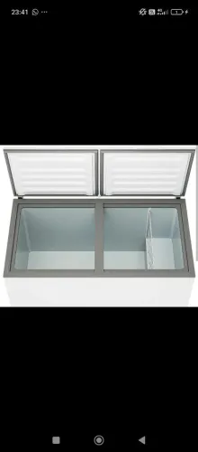 Vendo freezer horizontal semi nova pegando tudo