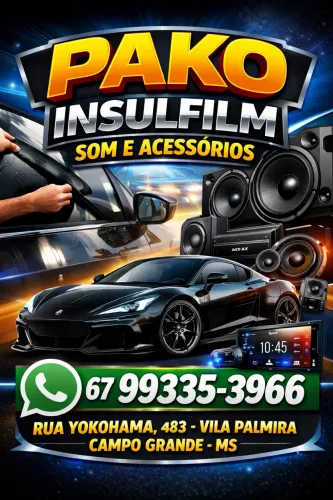 Insulfilm som e acessórios 