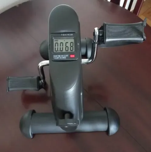 Mini Bicicleta cFisioterapia - com Monitor - WCT Fitness