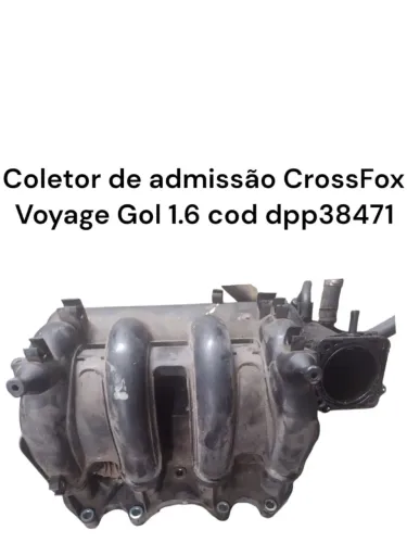 Coletor de admissão Crossfox Voyage gol 1.6