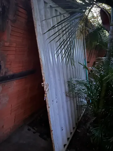 Portão duas folhas 4 metros