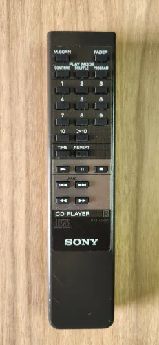 Controle Remoto Original Sony para CD Player