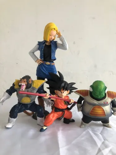 DRAGON BALL ANDROID 18, OZARU, GOKU KID, GULDO