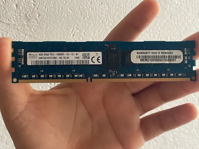 MEMÓRIA RAM SERVIDOR DDR3 8x4gb