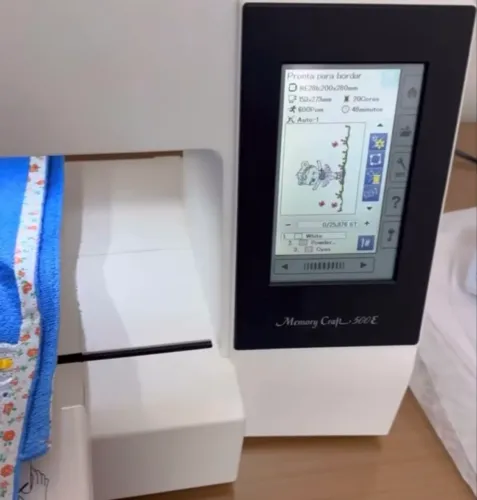 Bordadeira Janome MC 500e