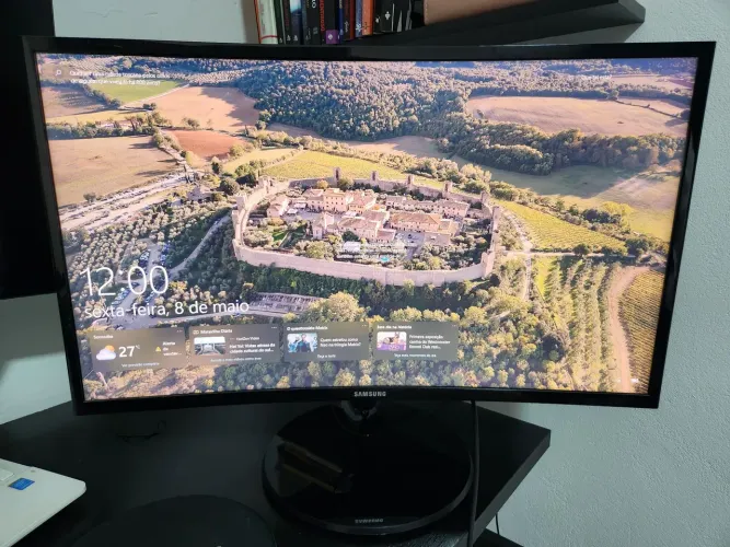 Monitor Curvo 27 Pol. Samsung