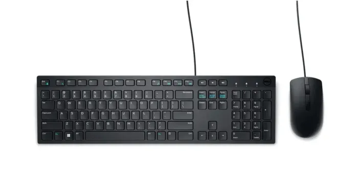 Kit teclado e mouse USB Dell 