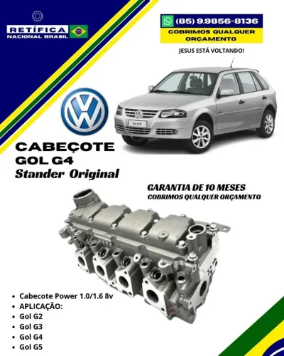 Promoção de Cabeçote Power Volkswagen Gol G4