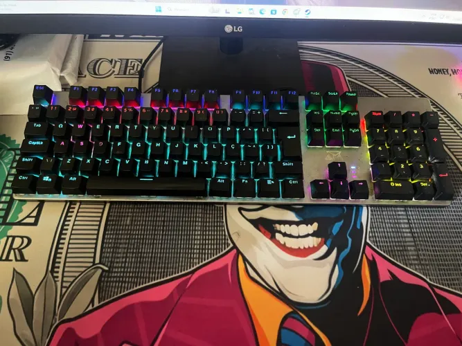 Teclado Mecânico Gamer HP (Vanguard) GK400F