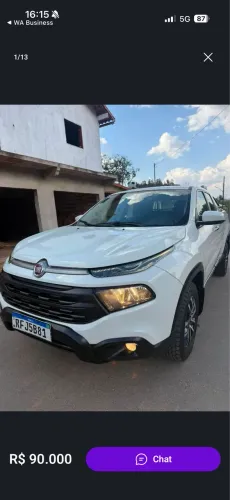 Fiat Toro Endurence 1.8 16V Flex Aut. 2021