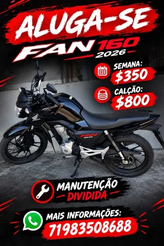 Locação Fan 160 2026