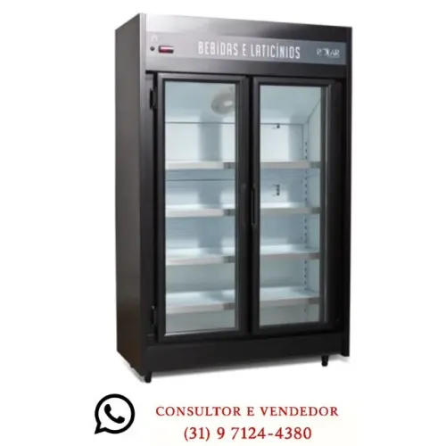 Refrigerador Expositor 2 Portas Polar Novo
