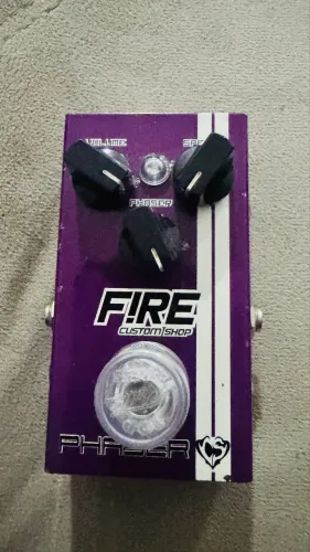 Pedal guitarra phaser Cacau Santos