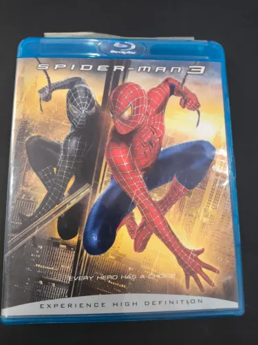 Blu-ray Spider-man 3 em excelente estado ideal para colecionadores