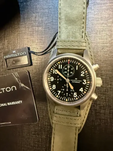 HAMILTON Khaki Field Automatic Black Dial