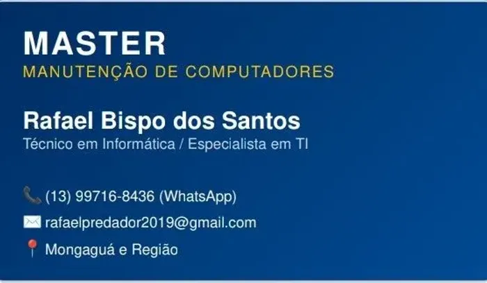 Manutenção de Computadores 