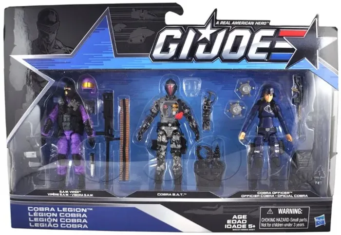 3-Pack GIJoe 50th "COBRA LEGION"