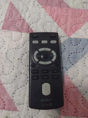 Controle remoto Sony rádio xplod original