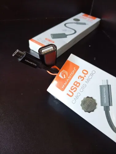 Cabo otg micro v8