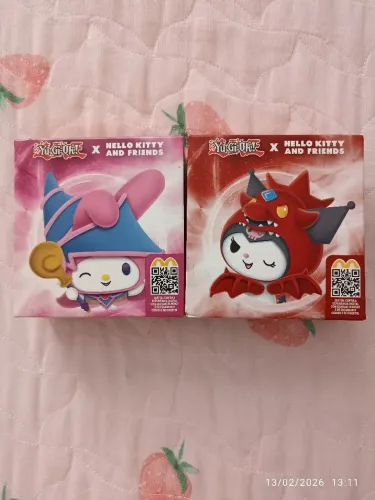 Yu Gi Oh x Hello Kitty and Friends (Lote: My Melody + Kuromi)