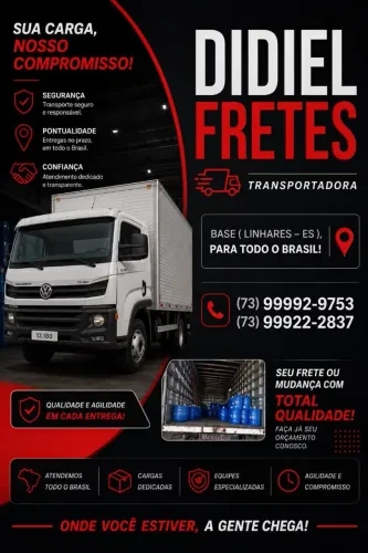 Transporte, Mudança,carreto, frete e carreto