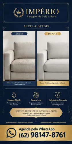Sofa encardido? Banco de carro sujo?