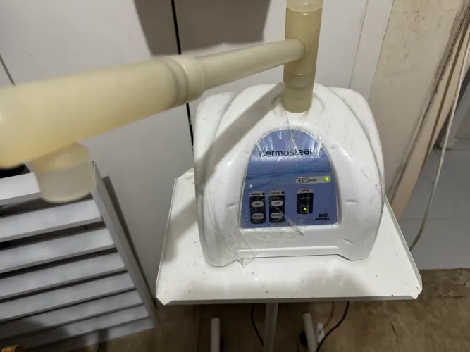 Vapor de ozônio e carrinho