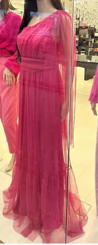 Vestido rosa para festa