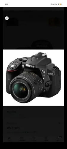 Cámara Nikon d5300 profesional com 24,2 megapíxeles,WiFi,