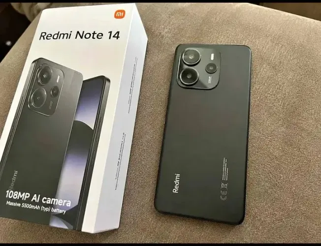 Vendo redmi note 14 256/8 celular top