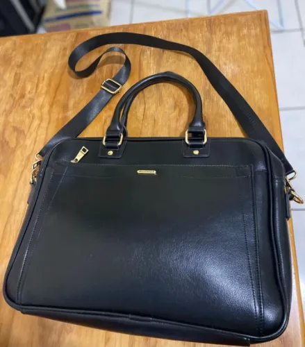 Bolsa executiva de mão e transversal Bella Paulla 