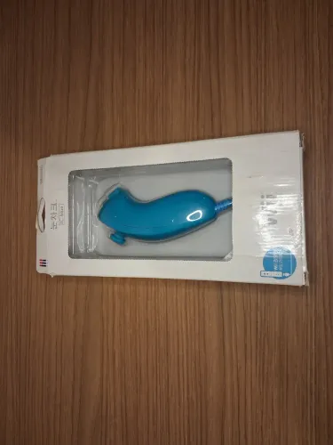 Nintendo wii nunchuck azul na caixa