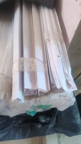 Forro de PVC BRANCO  e 128 metros e 8 peças de roda forro 
