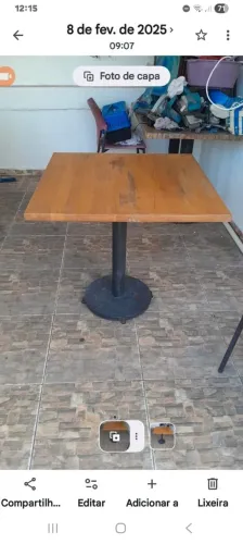 Mesa madeira maciça