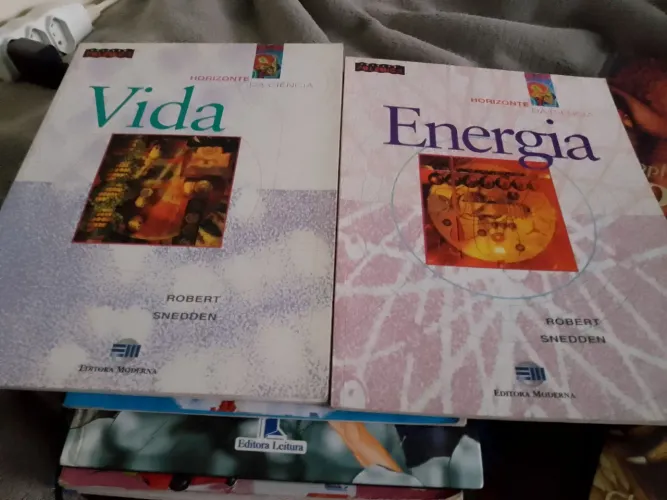 Livros Horizonte da Ciência Vida e Energia.