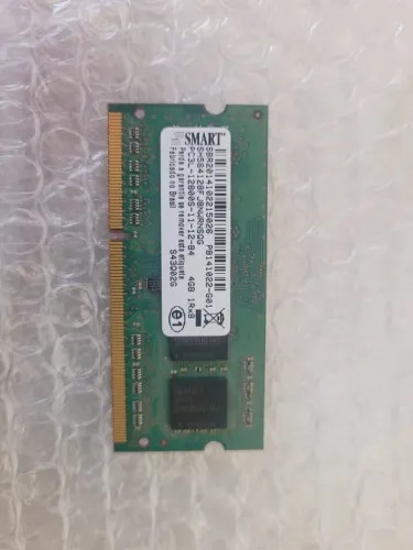 Memoria notebook 4gb smart ddr3l 12800s novo mostruario so 67 garantia temos ssd 120 240